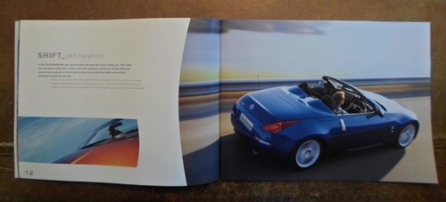 NISSAN 350Z ROADSTER orig 2005 UK Mkt Prestige Sales Brochure with CD-Rom - Picture 5 of 12