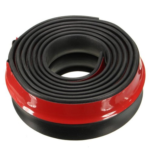 98"x2.5" Universal Car Front Rear Bumper Lip Splitter Body Spoiler Skirt Cover C - Picture 4 of 9
