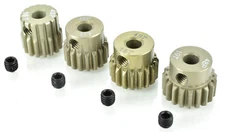 Apex RC Products 48 Pitch 16T 17T 18T 19T Aluminum Pinion Gear Set #9750
