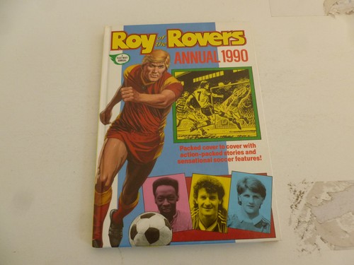 ROY OF THE ROVERS ANNUAL - Year 1990 - UK Annual ( Price Tab Intact ) - 第 1/3 張圖片