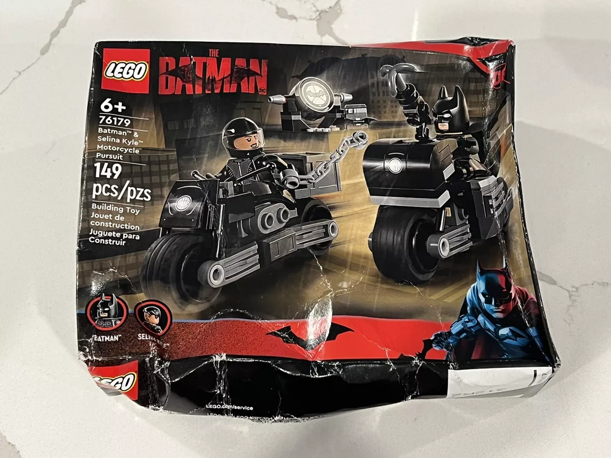 LEGO 76179 Batman & Selina Kyle Motorcycle Pursuit (2022) NEW 149 Pcs THE  BATMAN 673419339476