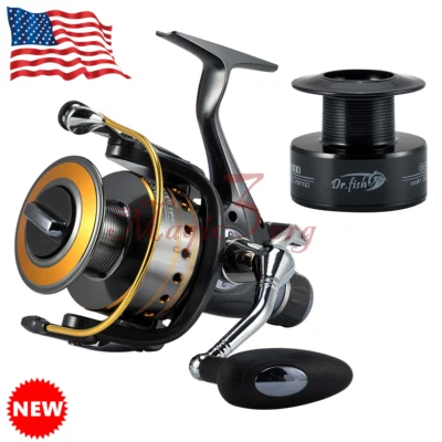 SALE.MAGIC Spinning Fishing Reel 5000 10+1BB High Speed Saltwater Freshwater Bass Catfish