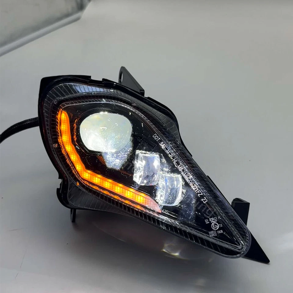 E24 Paar LED Scheinwerfer Blinker Für Yamaha ATV YFZ 450 450R Raptor 700 250 350 - Bild 3 von 4
