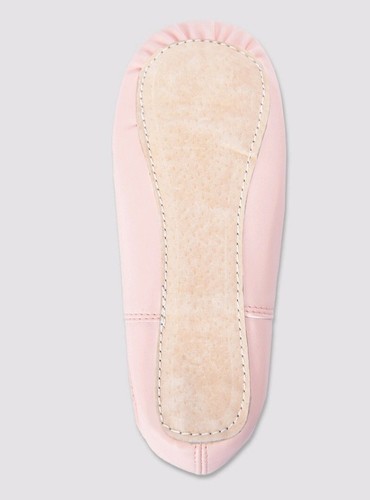 Danskin Girls' Ballet Dance Shoes - Pink, Size 10 - Picture 4 of 4