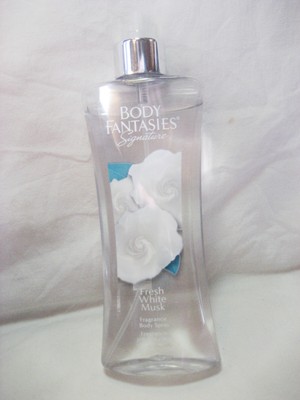 fresh white musk fantasy body spray