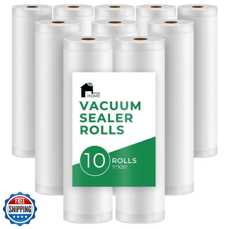 EconoHome Commercial-Grade Heavy Duty Airtight Vacuum Seal Bags for Food