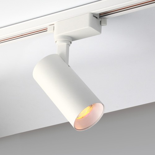 CRI 98 LED Ceiling Light Fixture 2-Line Rail Track Lamp Rotate Picture Spotlight - Picture 7 of 31