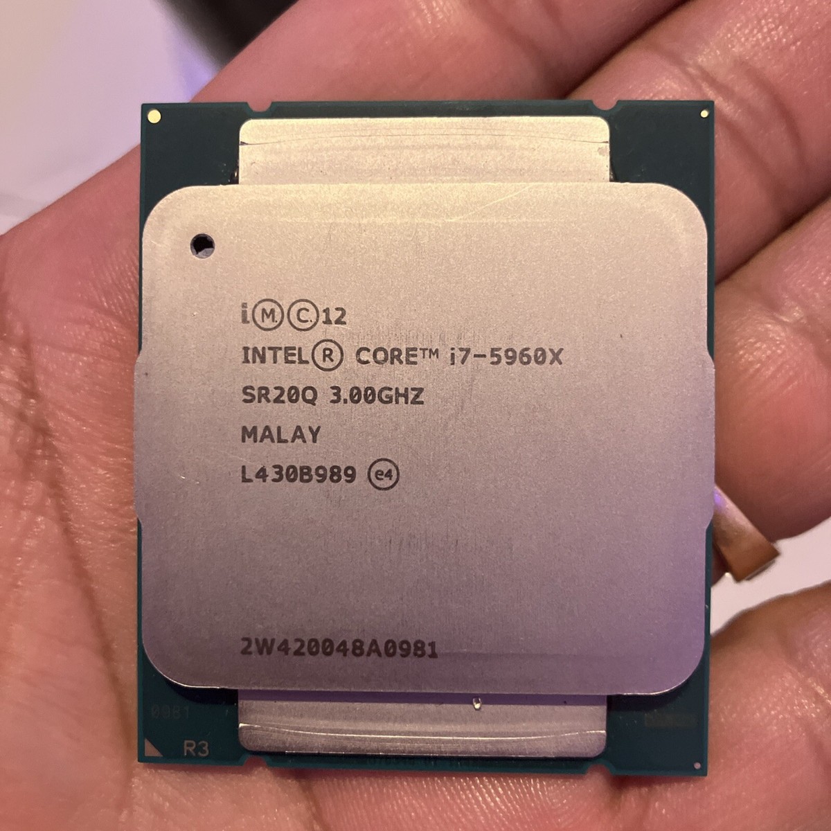 Intel Core i7-5960X - 3.00 GHz Octa-Core (SR20Q) Processor for
