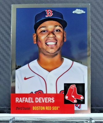 Rafael Devers 2022 Topps Chrome Platinum Anniversary #94 - Red Sox 