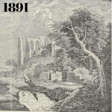 1891 RAPHAEL MADONNA CHRIST LANDSCAPES ART PORTRAIT ORPHAN VICTORIAN ERA PRINT