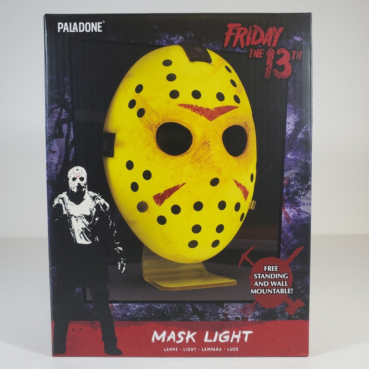 Paladone Friday The 13th Jason Voorhees Hockey Mask Light Lamp