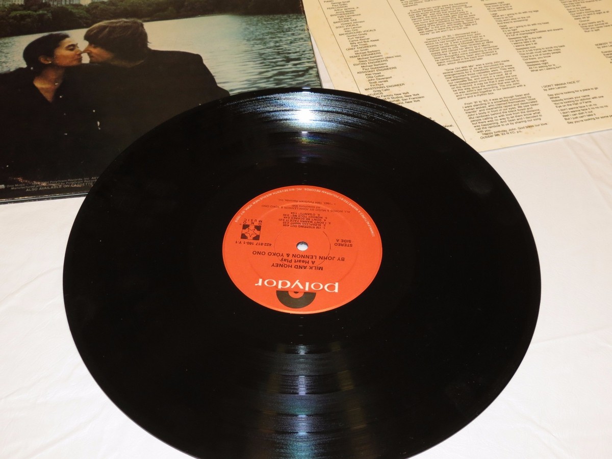 RARE GATEFOLD John Lennon Beatles Milk and Honey Yoko ONO LP