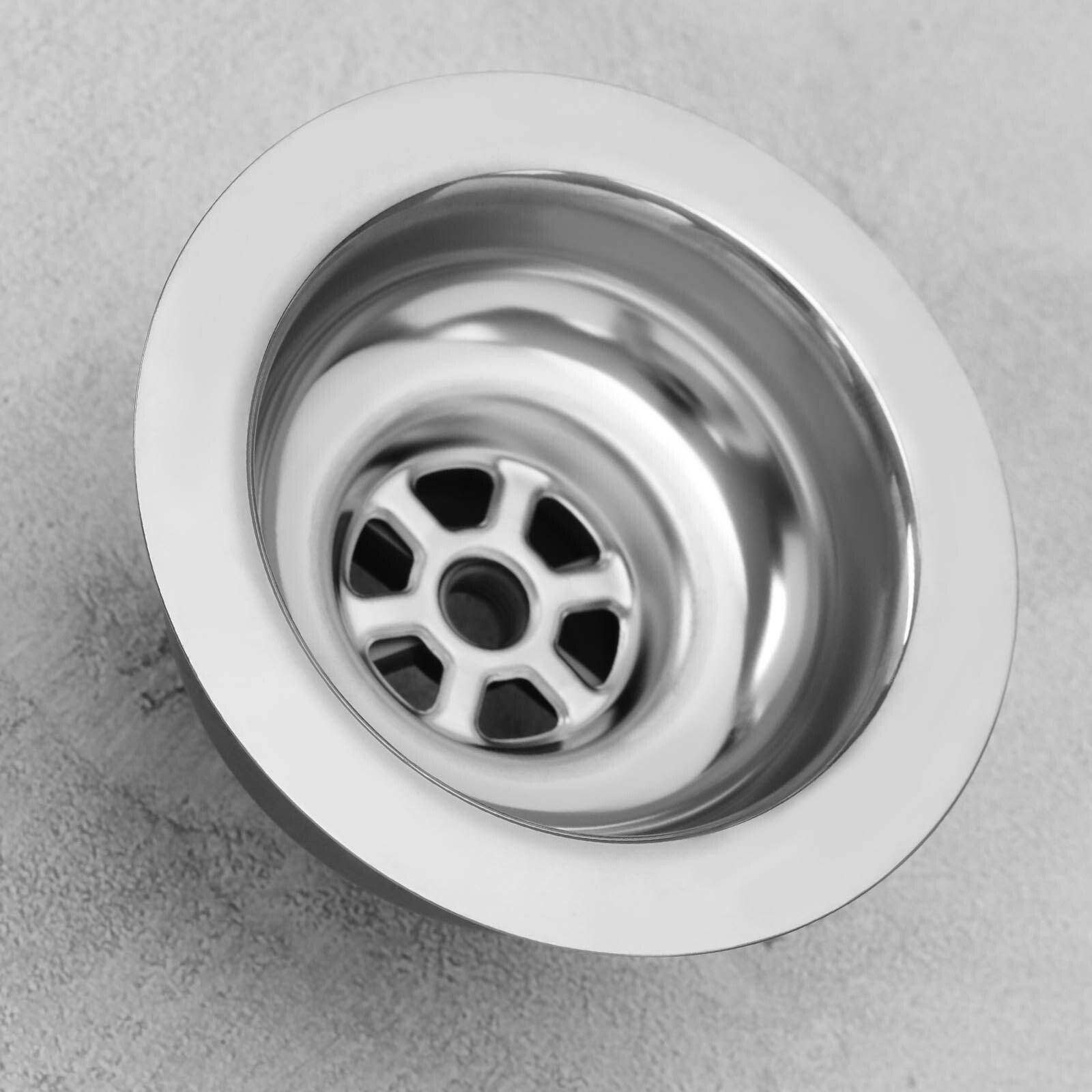 Sink Collection 114mm Stainless Steel Kitchen Sink Basket Strainer Plug