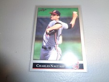 1992 Leaf Series 1 - Charles Nagy Cleveland Indians - #115
