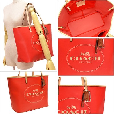 NEW COACH METRO Horse Carriage Tote 