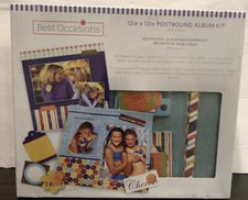 Best Occasions Scrapbook Kit 800 Pieces Complete Kit 12 x 12 Postbound Album NEW