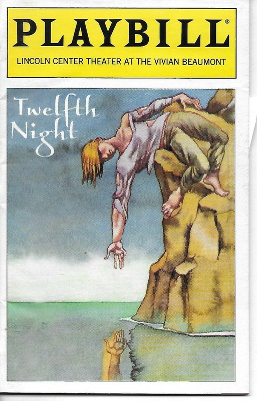 Playbill Twelfth Night Lincoln Center Theater at the Vivian Beaumont