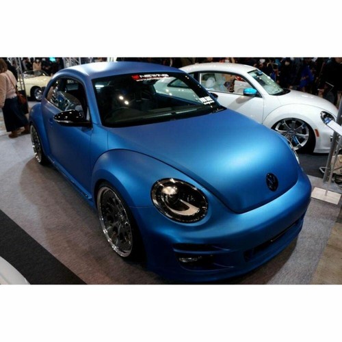 3M 2080 Scotchprint Matte Blue Metallic Vinyl Car Wrap Film | M227 - Picture 6 of 14