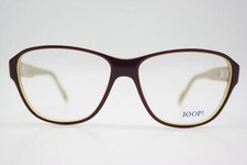 JOOP 81122 Wine Red Yellow Transparent Oval Eyeglass Frame New