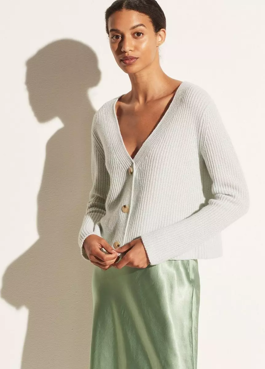 Vince shaker rib cashmere pullover new arrivals