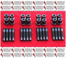 Lotus Elise Exige Schwarze Titan Radmuttern Bolzen Renntrackday Set Von 32 Pc