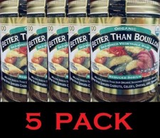 Better Than Bouillon Organic Seasoned Vegetable Base USDA Organic 21 oz 5 PACK