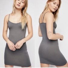 Intimately Free People Sz XS/S Bodycon Fitted Slip Dress Spaghetti Strap Mini