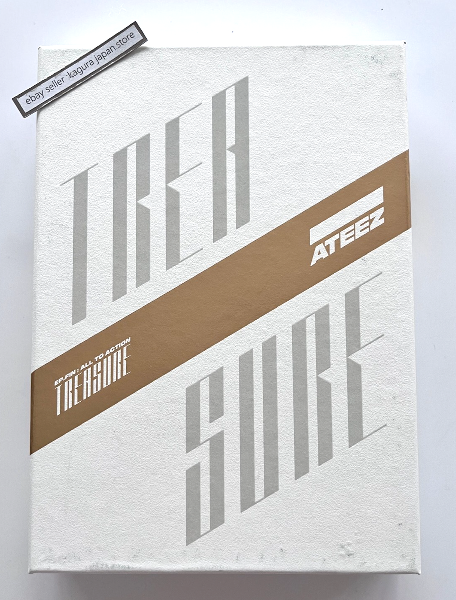 ATEEZ TREASURE EP.FIN All To Action Z ver. CD + Photobook + ATEEZ TREASURE EP.FIN All To Action Z ver. CD + Photobook +