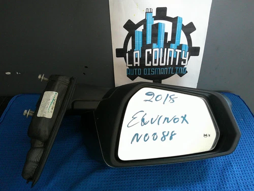 2018 - 2021 Chevy Equinox Left Driver Side View Mirror OEM 22065003 DMR-1