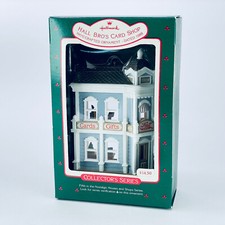 1988 Hallmark Keepsake Ornament Hall Bro's Card Shop Fifth in NH S Series