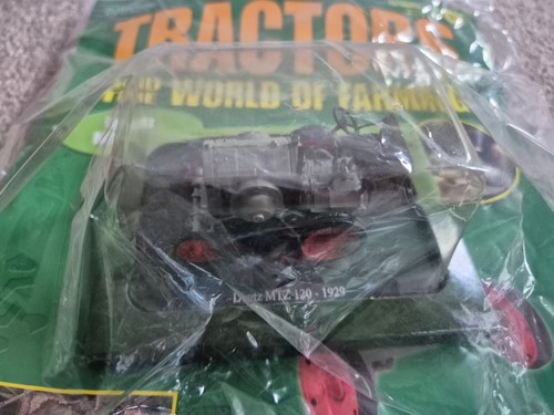 1/43 HACHETTE UNIVERSAL HOBBIES TRACTOR WORLD OF FARMING 1929 DEUTZ MTZ 120 - Picture 3 of 3