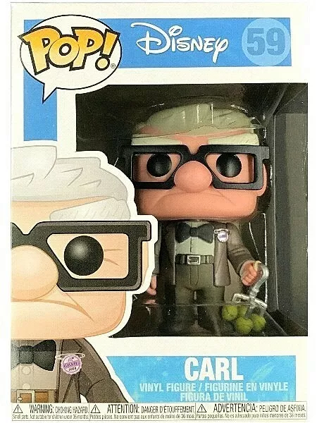 Funko POP #59 Disney Pixar Up Carl Fredricksen Figure Brand New and In  Stock