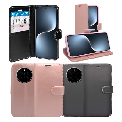 Für Honor Magic 7 Pro Hülle Wallet Flip PU Leder Ständer Kartenfach Etui Cover