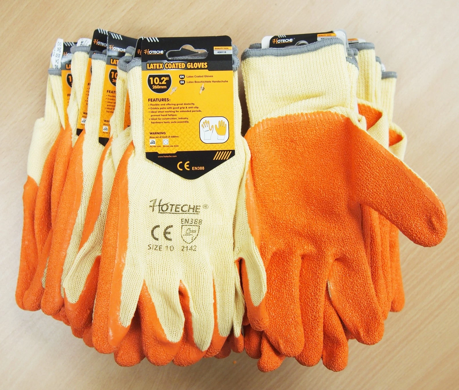 12 Pairs Latex Coated Knit Cotton Work Glove Large size
Opens in a new window or tab