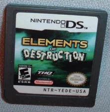 GAME NINTENDO DS Elements of Destruction DSi NDS lite dsi i xl dsixl 3DS