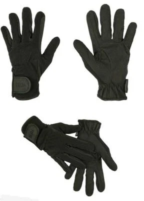 Reithandschuh Special Hochwertig auch für Kinder hkm 1225 schwarz Neu