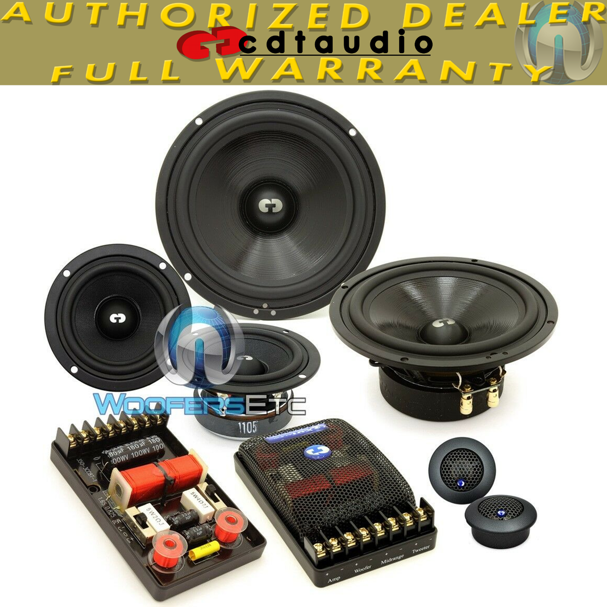 CDT AUDIO HD-632 6.5