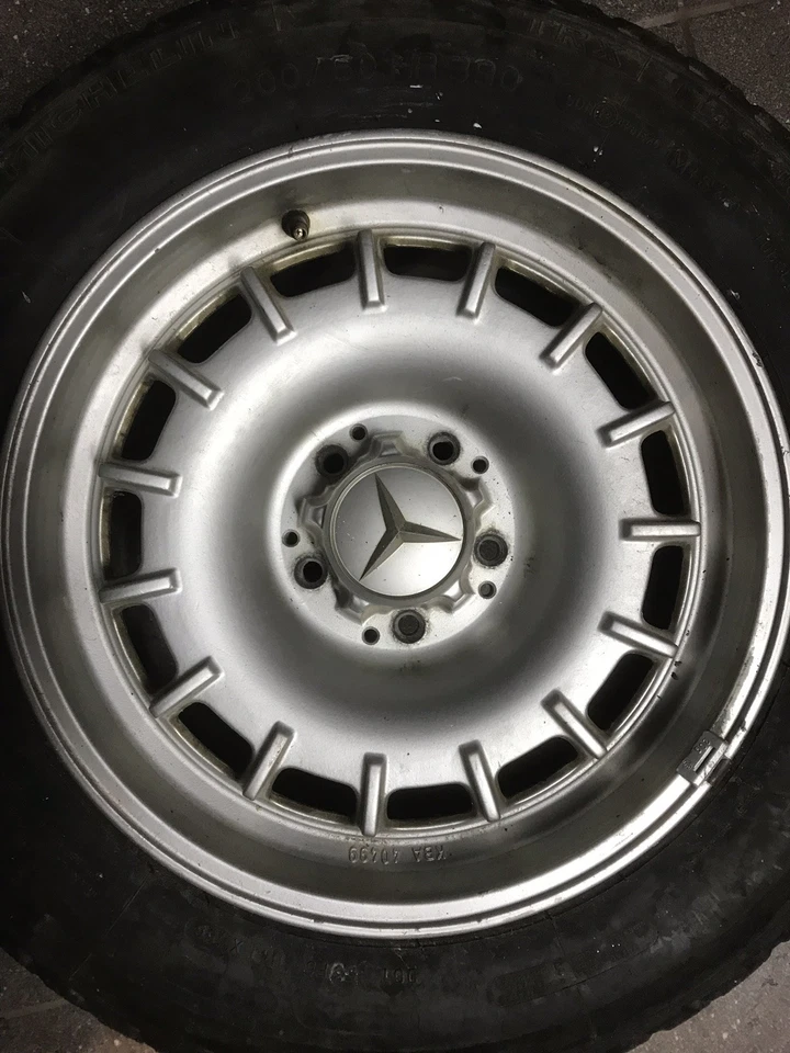 Mercedes Barockfelge Barock Felge 6Jx14 200/60-14 Reifen Rial 1084000902 ET19 - Bild 2 von 4