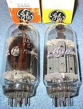 2 NOS General Electric 31LQ6 Vacuum Tubes for TBS-2000 Linear Amplifier & Others
