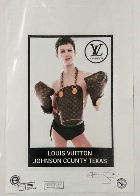 Louis Vuitton, Johnson Co.Texas AP.or Ltd. Ed. 22'x 15'x Signed