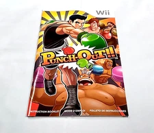 Punch Out Instruction Manual Booklet ONLY!! (Wii)