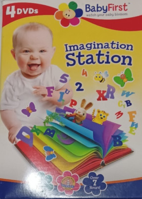 Baby First Imagination Station Numbers around the Globe Harry the Bunny (4 DVDs)