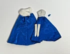 VINTAGE BARBIE 1965 MIDNIGHT BLUE #1617 GOWN, CAPE, GLOVES, SHOE