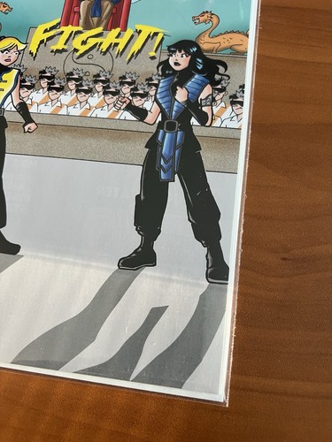 Archie Friends Betty Veronica Power Ups Game On Mortal Kombat Video Game Homage - Picture 2 of 5