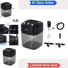 Reptile Mister Humidifier 2.2L Timer Quiet Pump Adjustable Spray 360 Nozzles