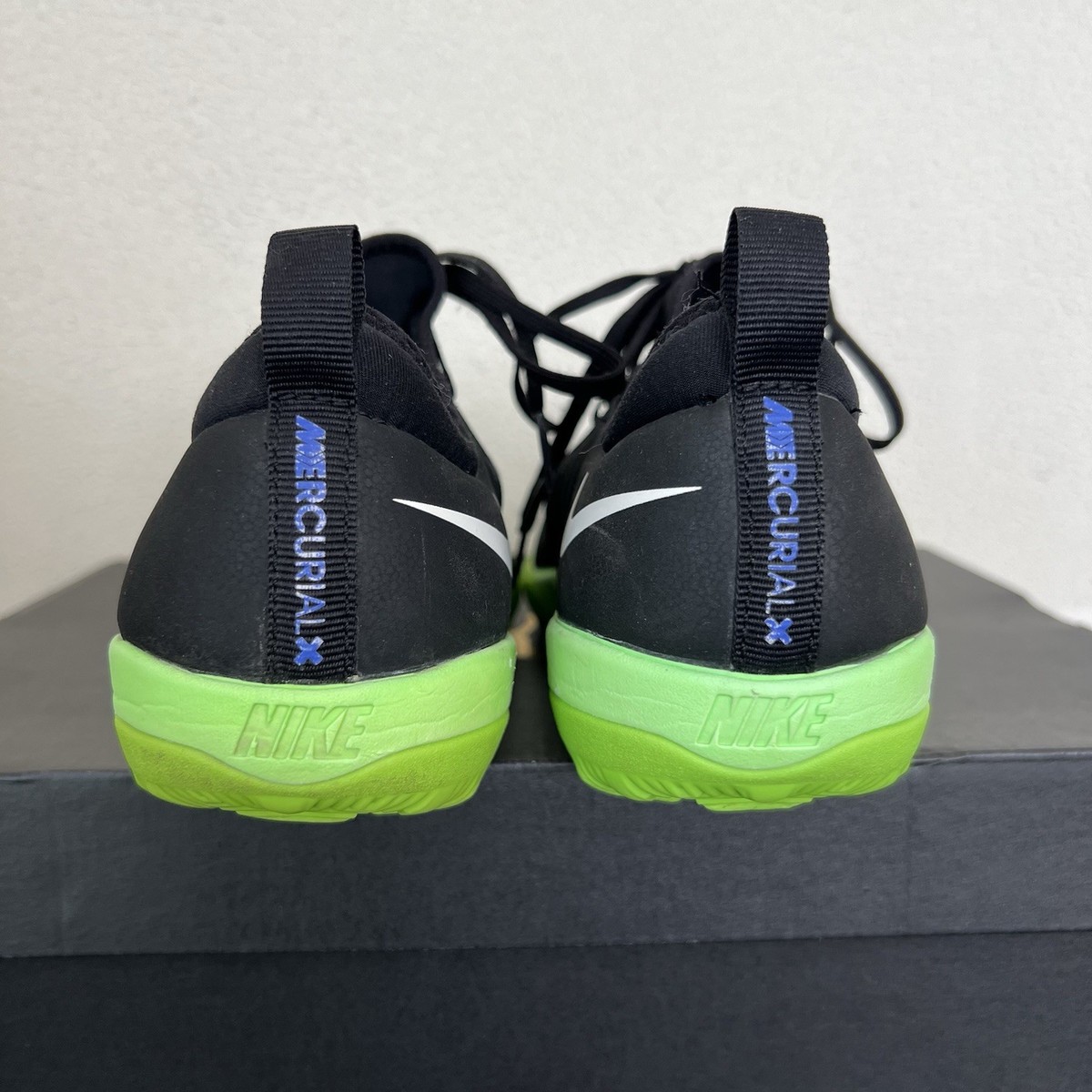 Nike Mercurial X Finale Indoor Football Soccer Cleats Black 831975