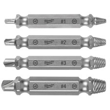 Milwaukee 49-57-9001 Milwaukee Tool M2 Steel Screw Extractor Set 4PC