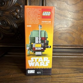 NYCC 2017 - LEGO BRICKHEADZ Signed Boba Fett and Han Solo in Carbonite (41498)