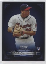2012 Bowman Sterling Andrelton Simmons #38 a9j