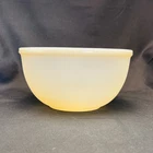 Vintage  FIRE KING Mixing Bowl Milk Glass White USA  7"